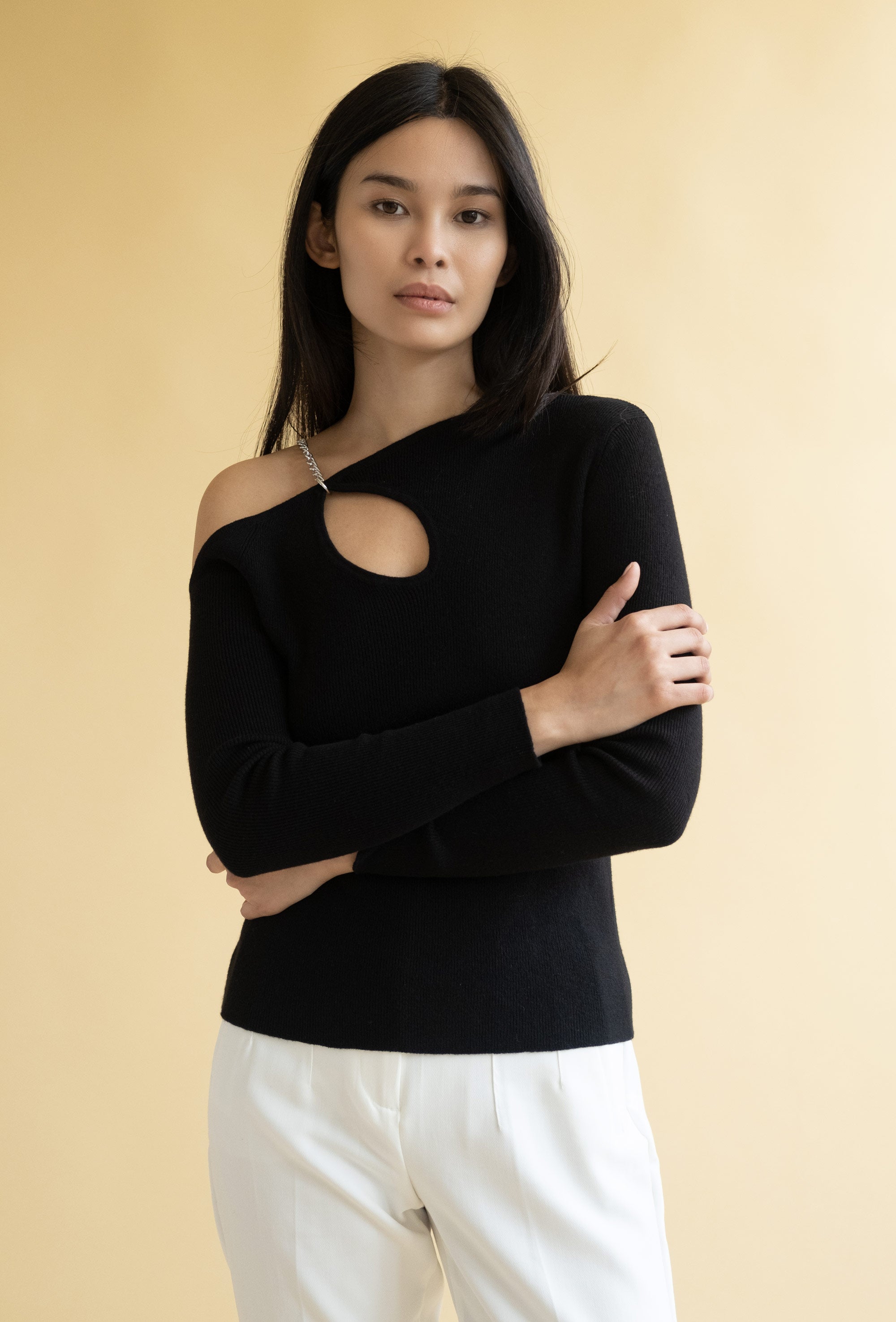 Keyhole Sweater