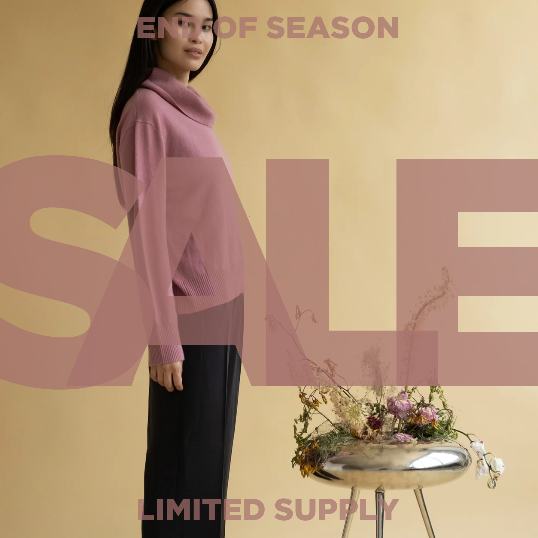 2025 Warehouse Sale – Luxury Cashmere, Wool & Cotton at Exclusive Prices