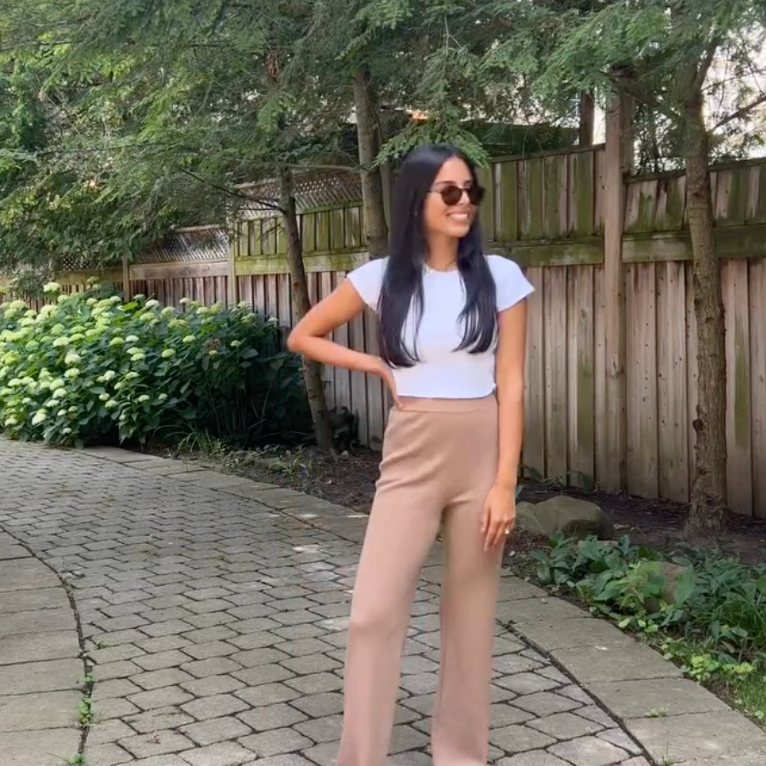 Ribbed Knit Set Pieces