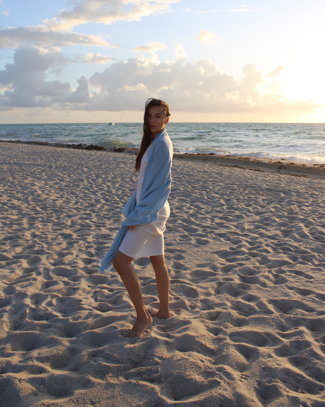 Italian Cashmere Blend Wrap – Made in Italy