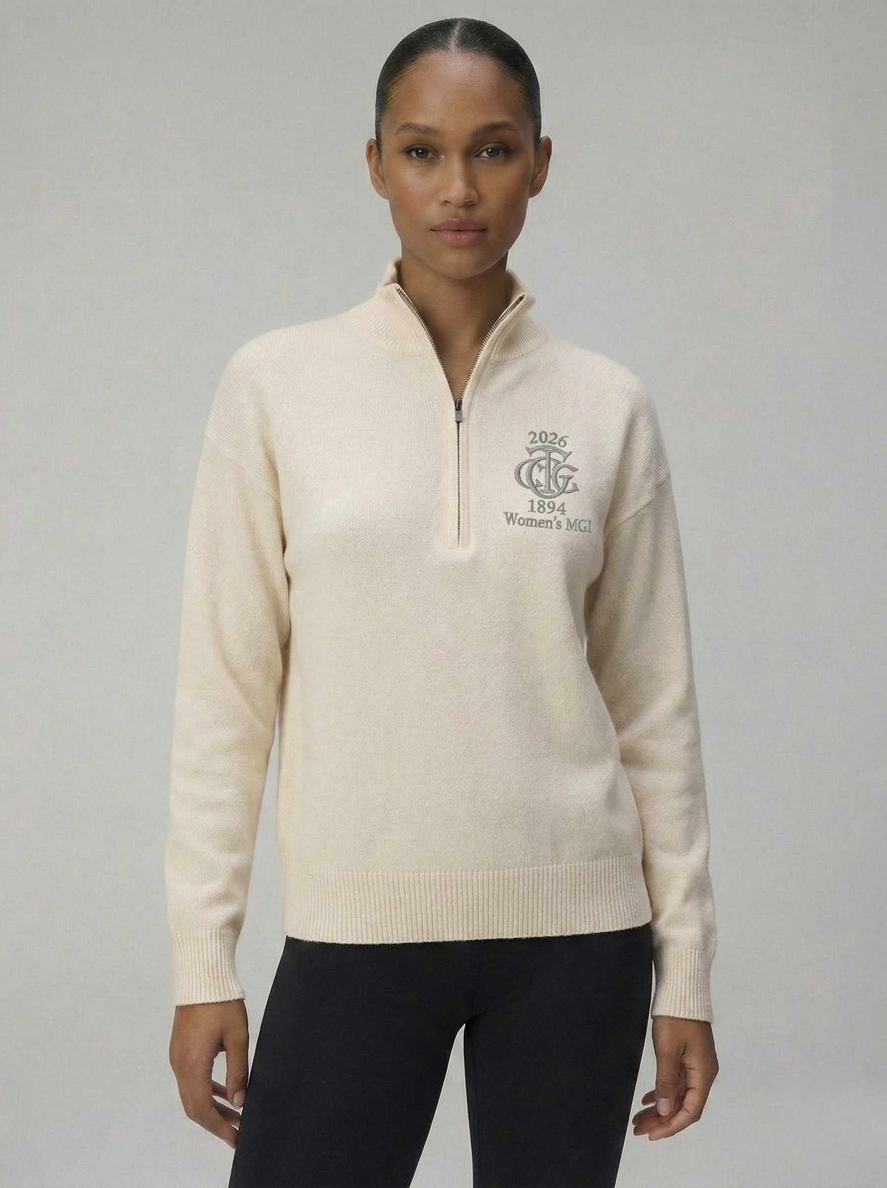 Quarter-Zip Sweater — TGC Women's MGI
