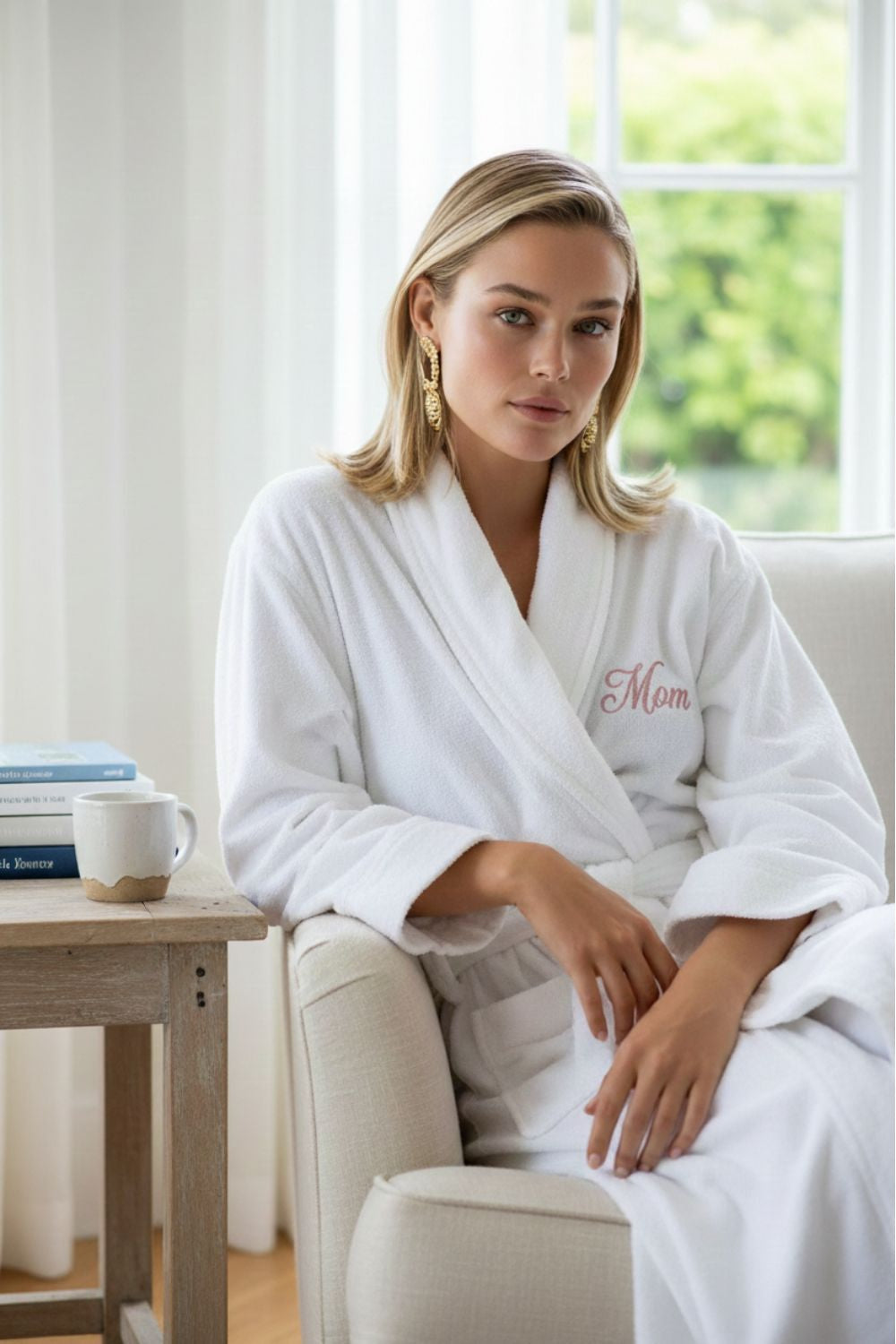 100% Turkish Cotton Bath Robe