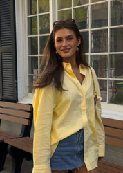 100% Linen Hand-Dyed Overshirt – Limited Edition