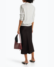 100% Washable Silk Maxi Skirt