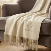 Throw Blanket — TGC Women's MGI (Cream)