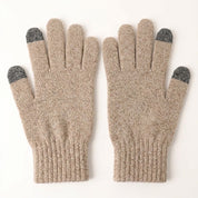 Cashmere Unisex Cuff Gloves