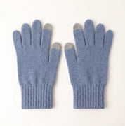 Cashmere Unisex Cuff Gloves