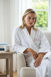 100% Turkish Cotton Bath Robe