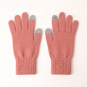 Cashmere Unisex Cuff Gloves