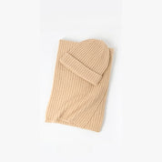 Cashmere Ribbed Scarf & Hat Set