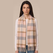Cashmere Tartan Woven Scarf