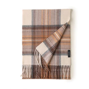 Cashmere Tartan Woven Scarf