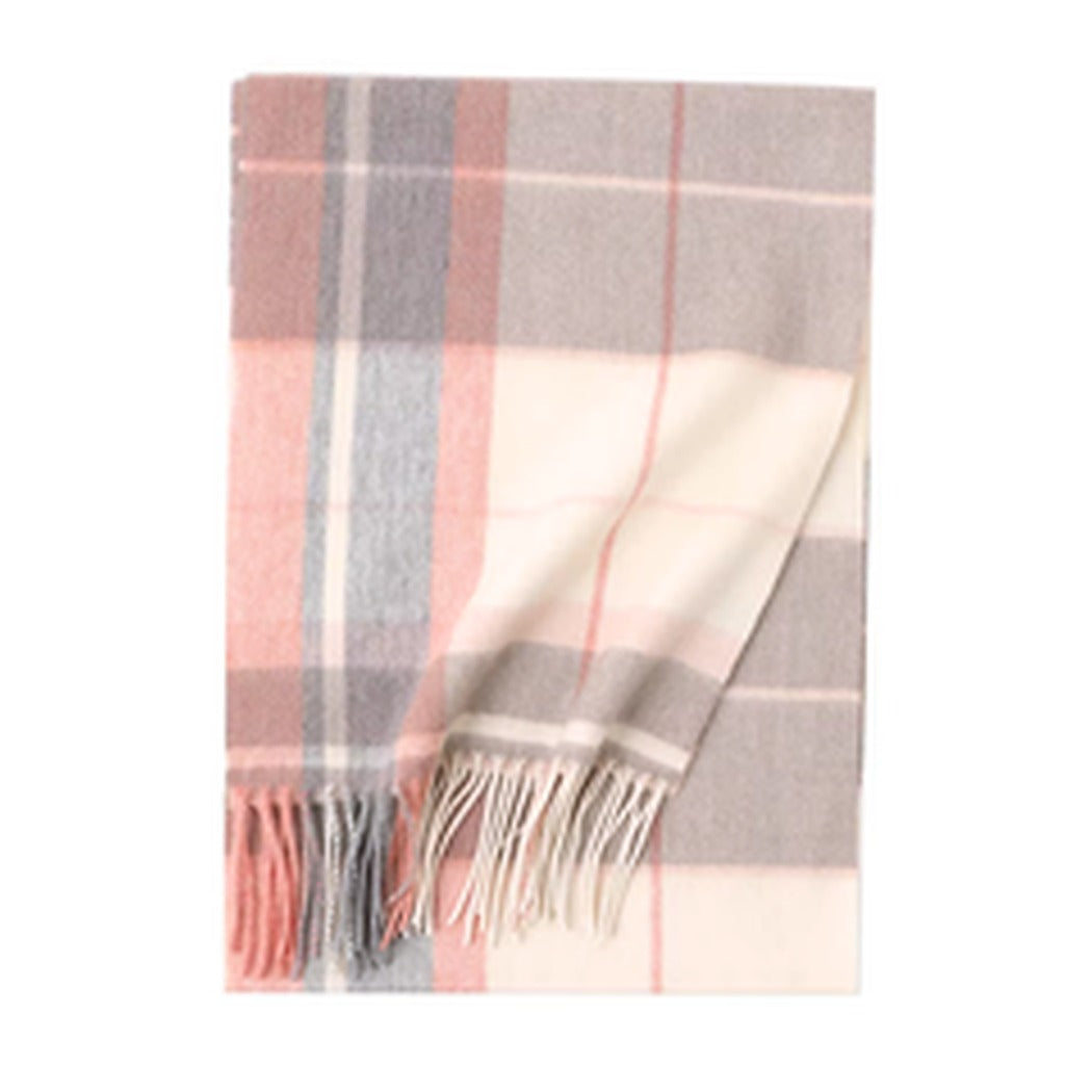 Cashmere Tartan Woven Scarf