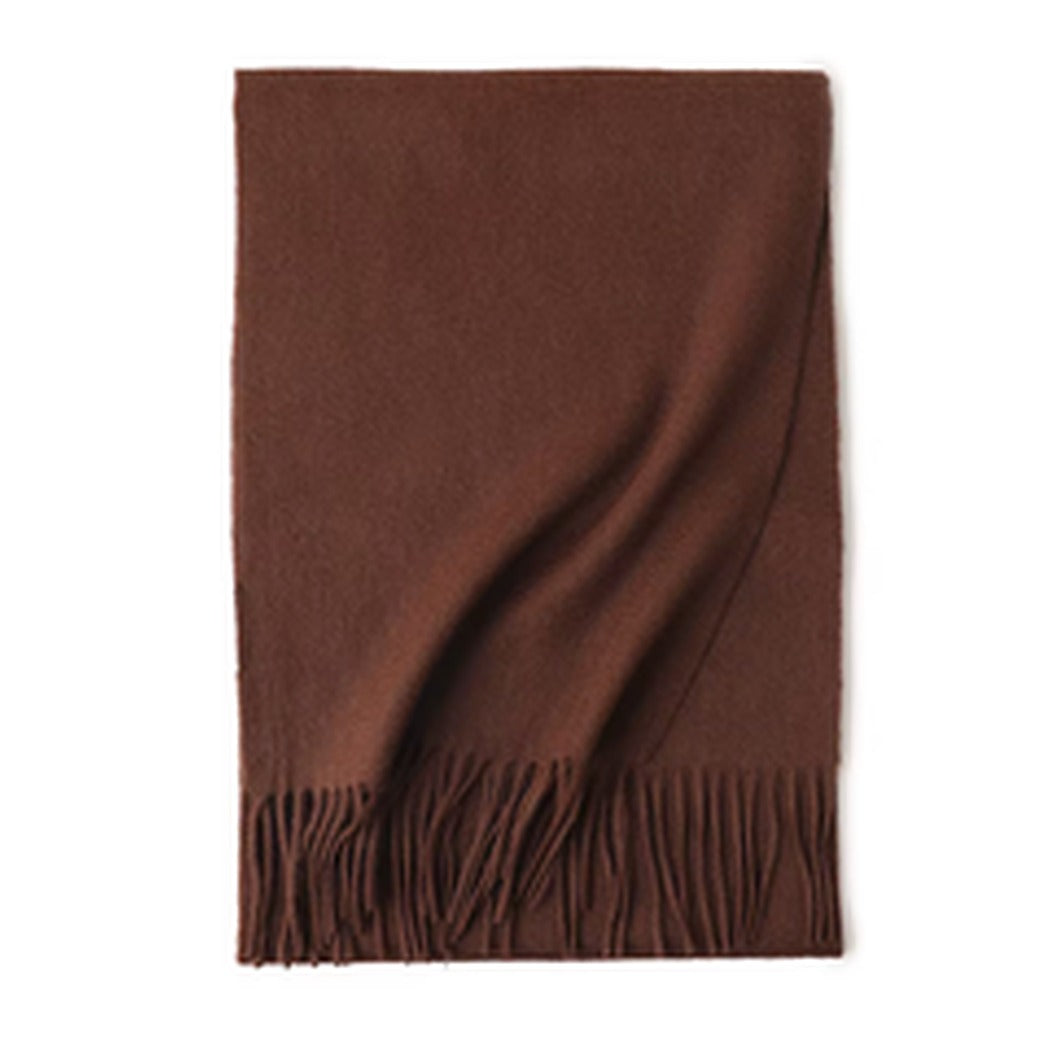 Wool Solid Woven Scarf