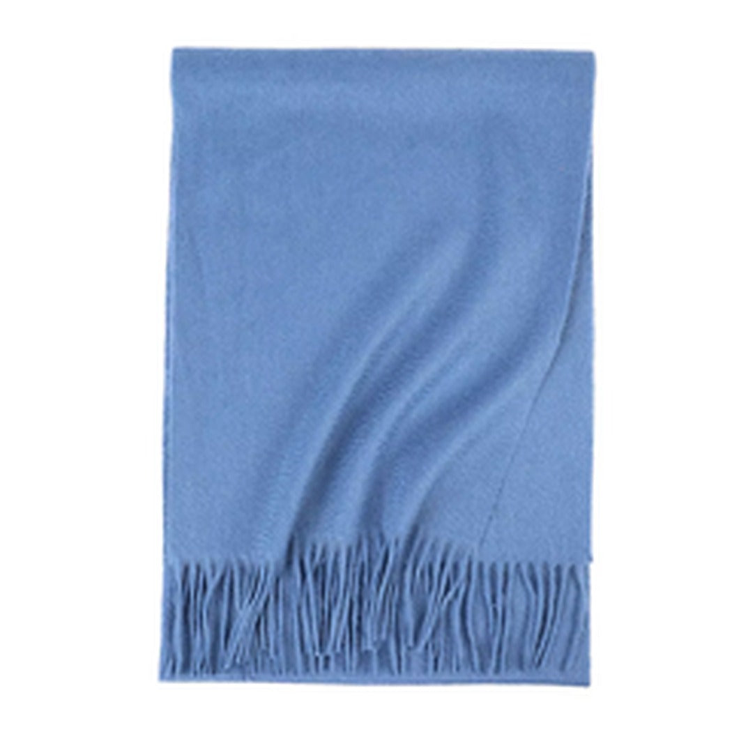 Cashmere Solid Woven Scarf