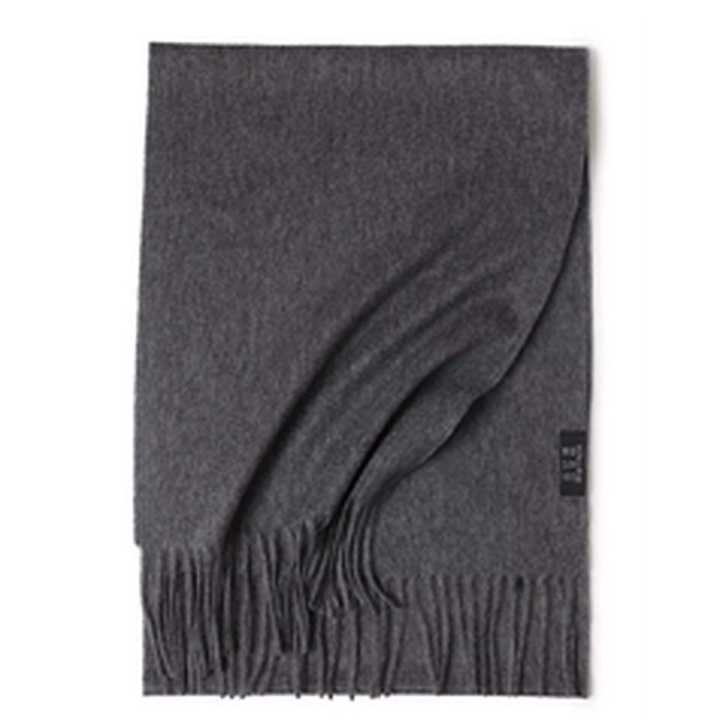 Cashmere Solid Woven Scarf