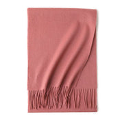 Cashmere Solid Woven Scarf