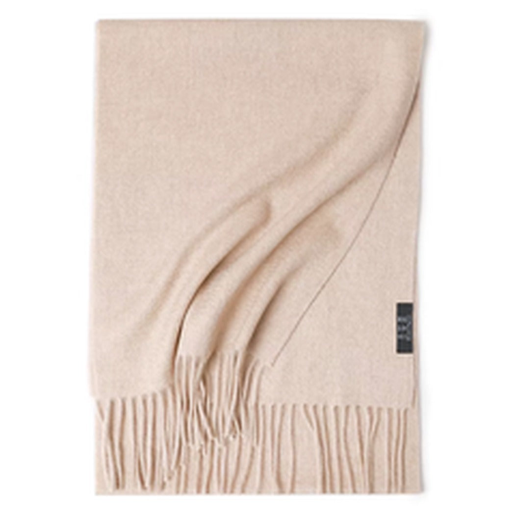 Cashmere Solid Woven Scarf