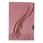 Cashmere Solid Woven Scarf