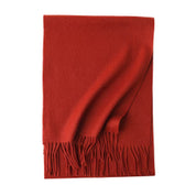 Cashmere Solid Woven Scarf