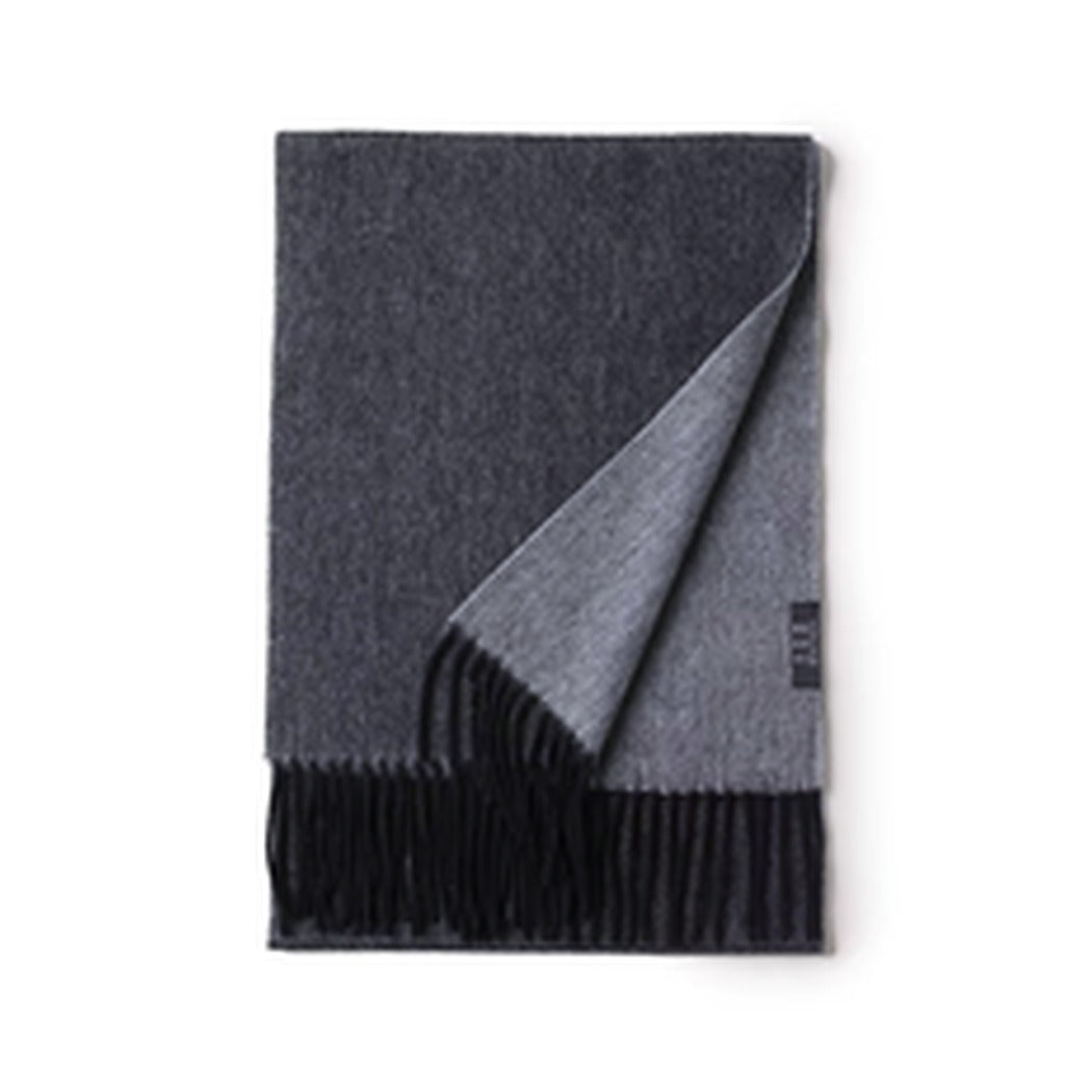 Cashmere Reversible Two Tone Scarf