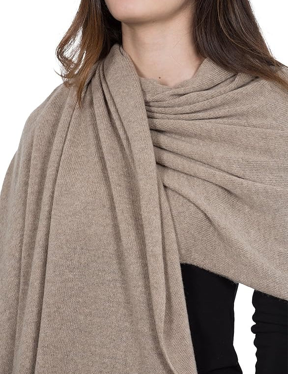 Italian Cashmere Blend Wrap – Made in Italy
