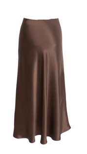 100% Washable Silk Maxi Skirt