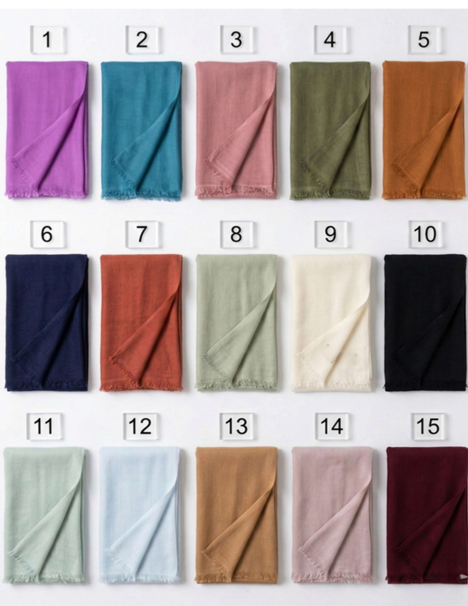 Preorder Lightweight Cashmere Spring/Summer Pashmina Wrap