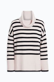 Oversize Stripe Turtleneck Sweater (Warehouse Sale)