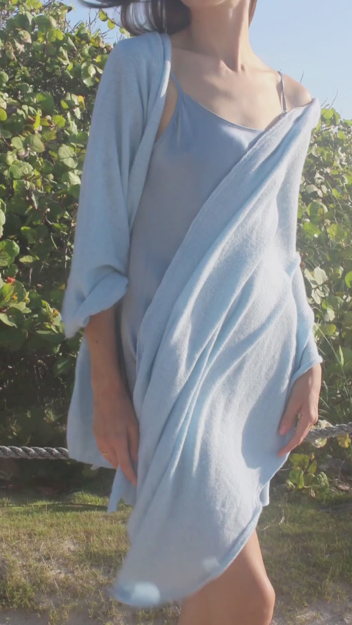 Italian Cashmere Blend Wrap – Made in Italy