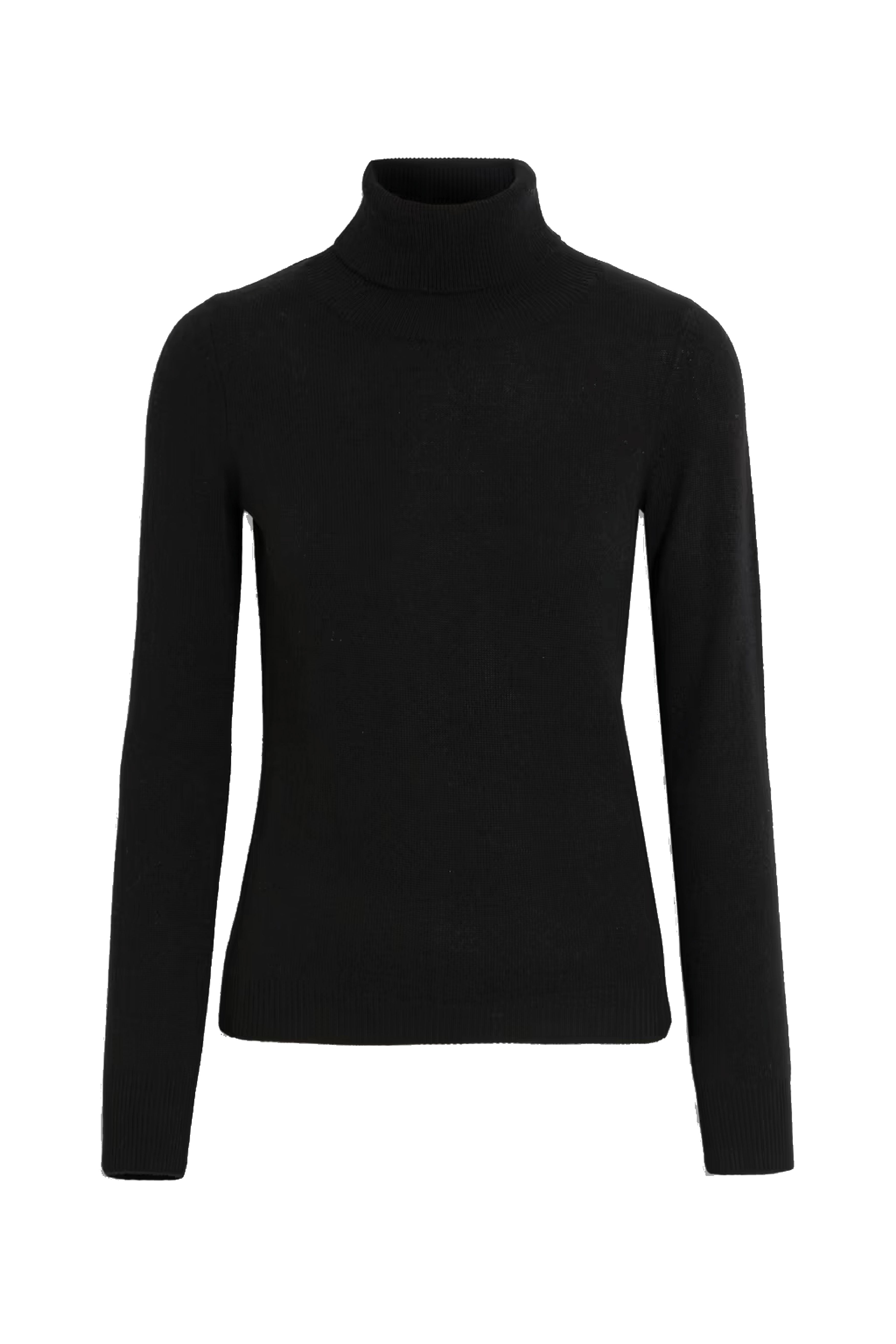 Classic Fitted Turtleneck Sweater - 100% Cashmere