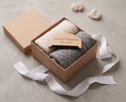 Premium 100% Cashmere Cable Knit Sleep Socks