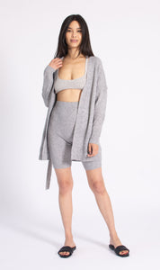 Cashmere Wrap Duster Sweater