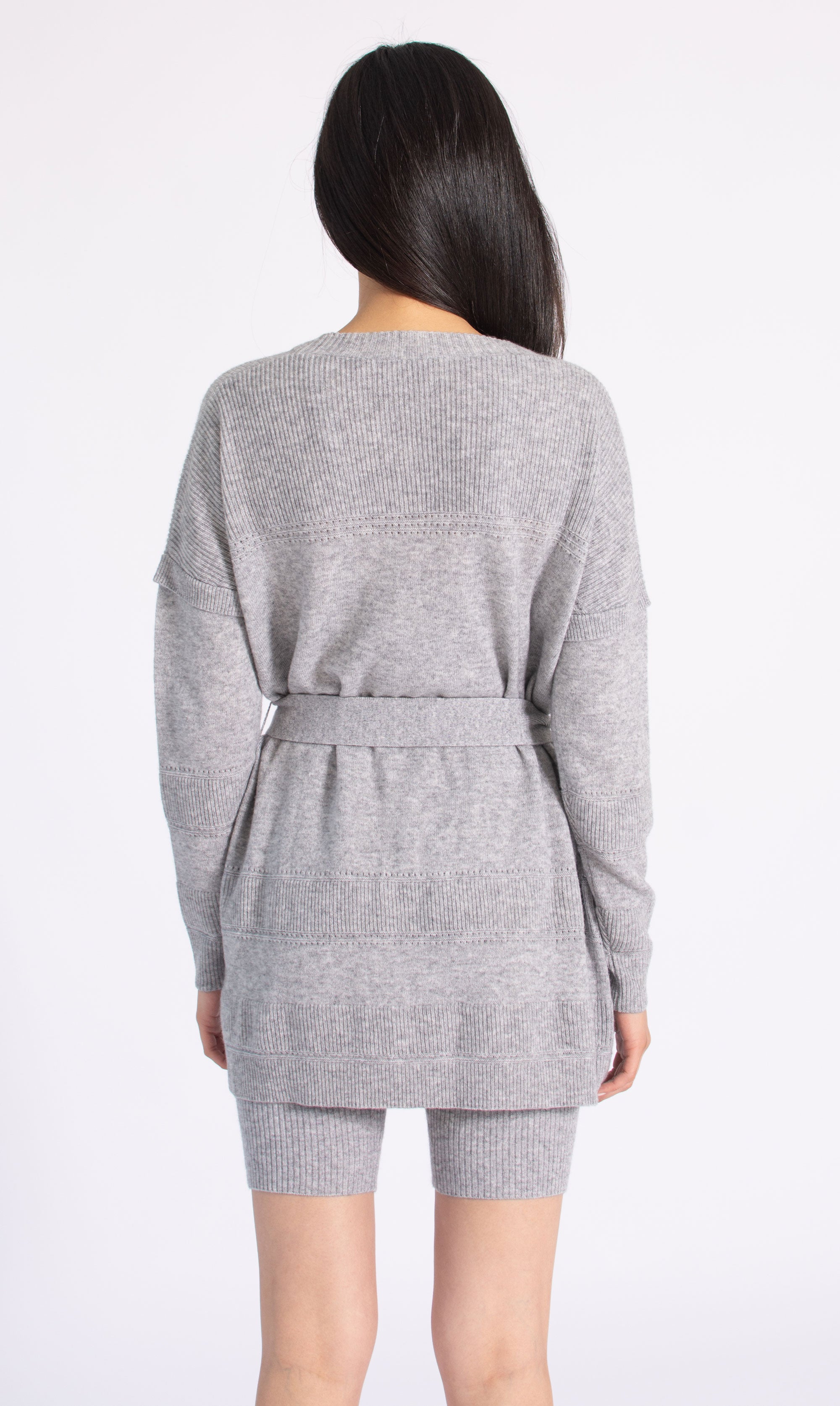Cashmere Wrap Duster Sweater