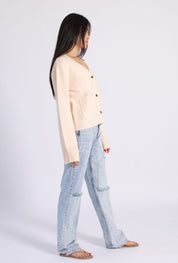 Button Pocket Cardigan