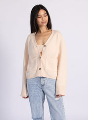 Button Pocket Cardigan