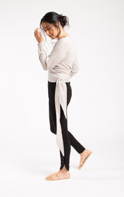Cashmere Wrap Top Sweater