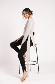 Cashmere Wrap Top Sweater