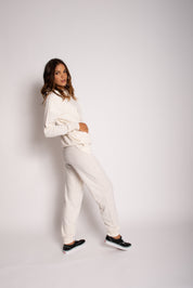 Cashmere Loungewear Sweatsuit Two Piece Set