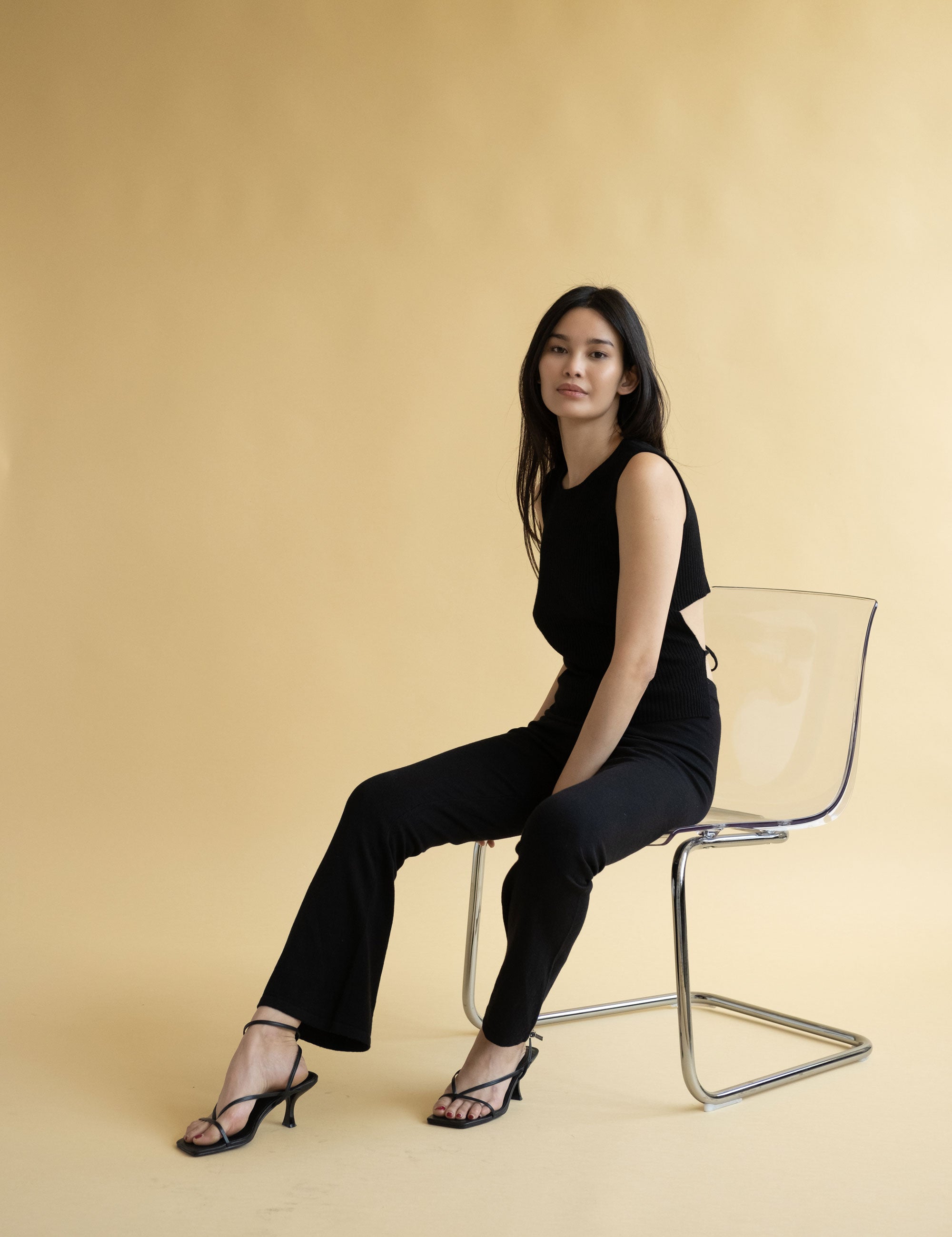 Cashmere Flare Pants