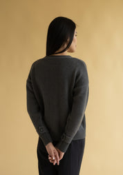 Classic Button-up Cardigan (Warehouse Sale)