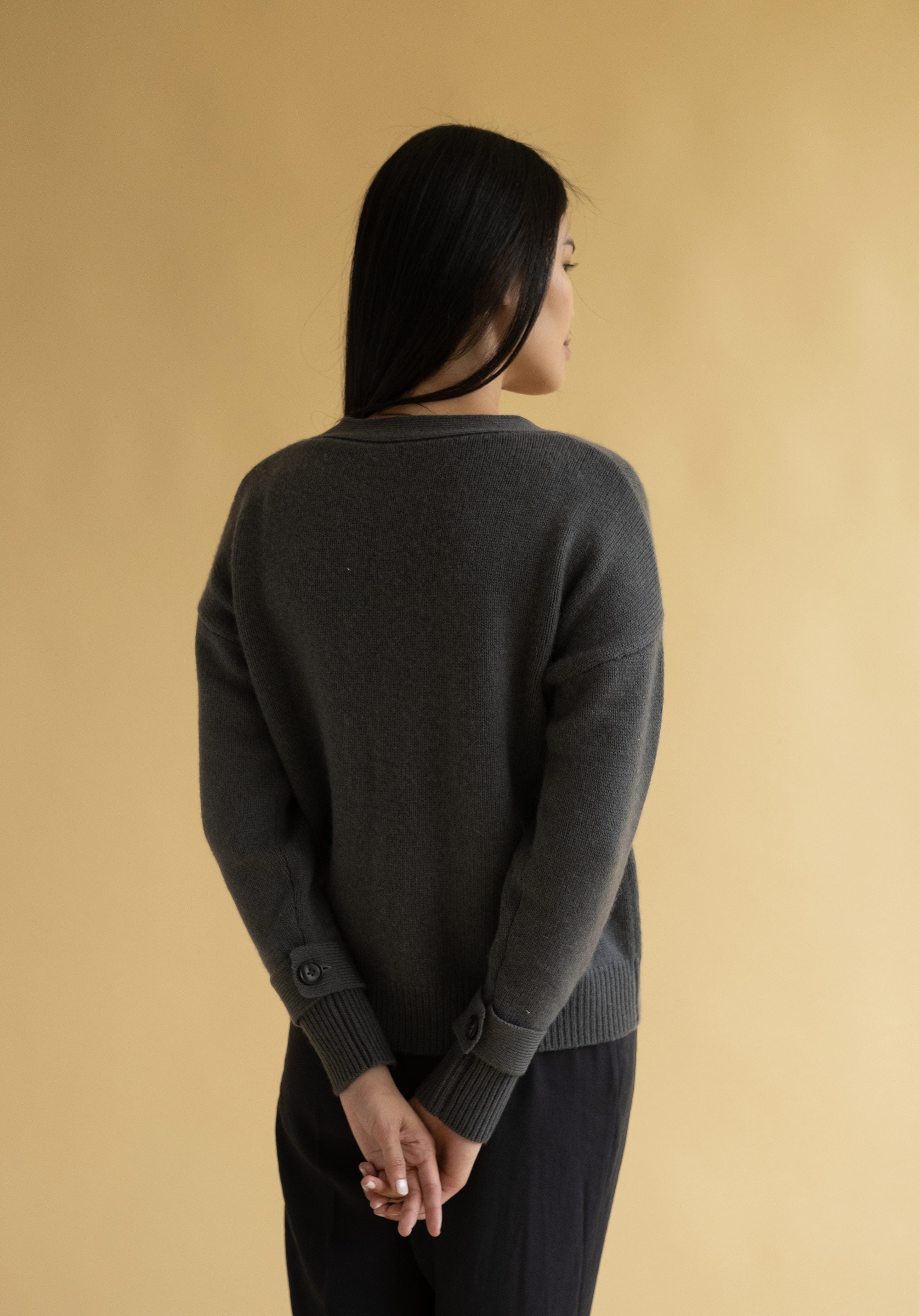 Classic Button-up Cardigan (Warehouse Sale)