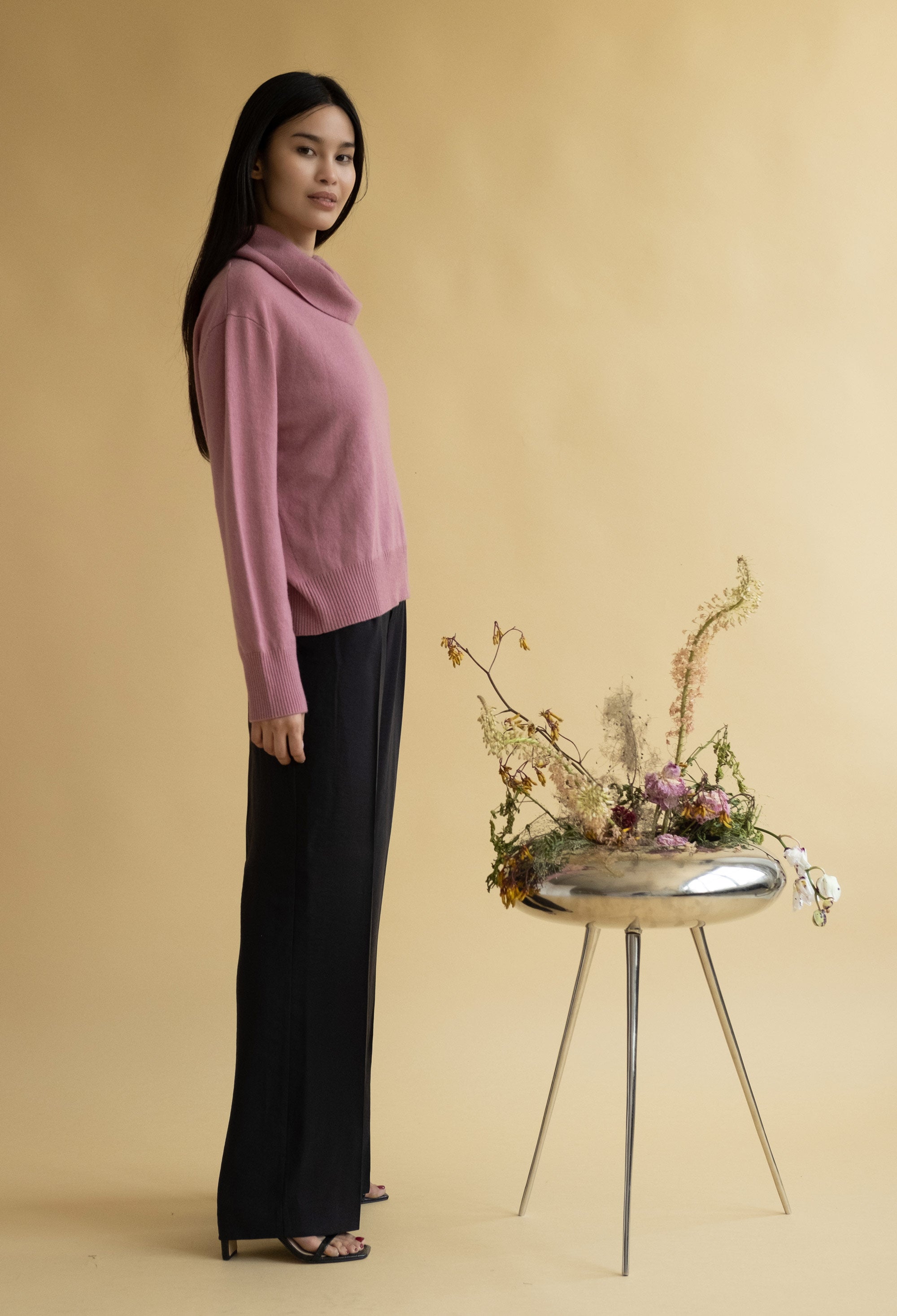 Cowlneck Pullover Sweater (Warehouse Sale)