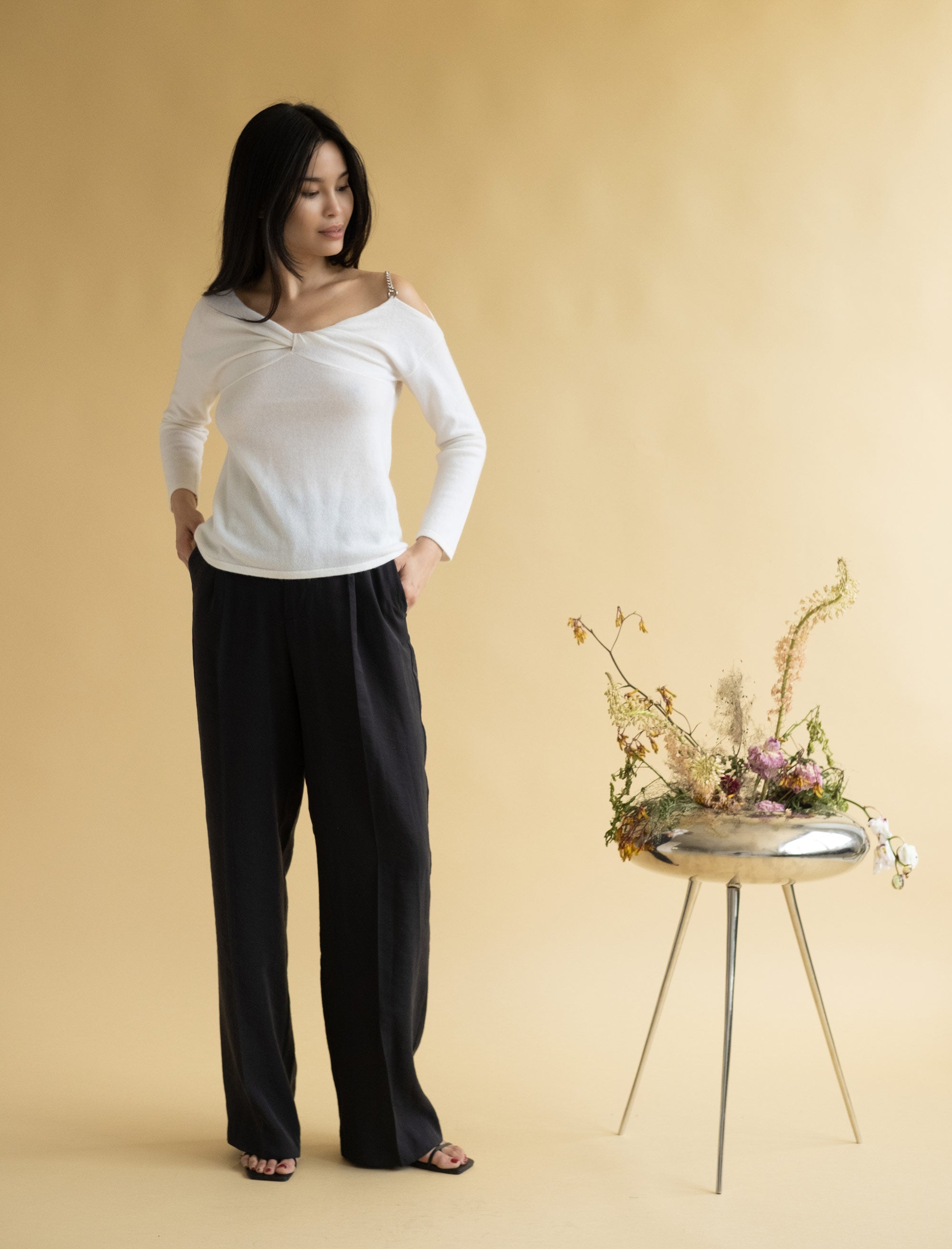 Looped Chain Sweater